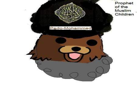 Pedobear Muhammad pedophile Muslim