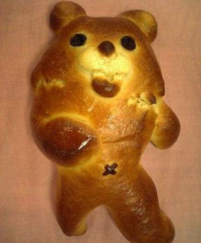 Funny Pedobear bread